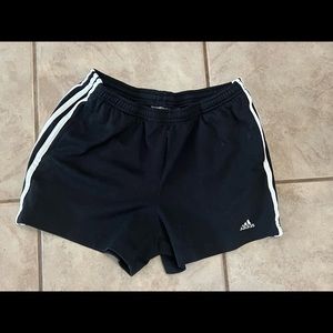 Black Adidas shorts